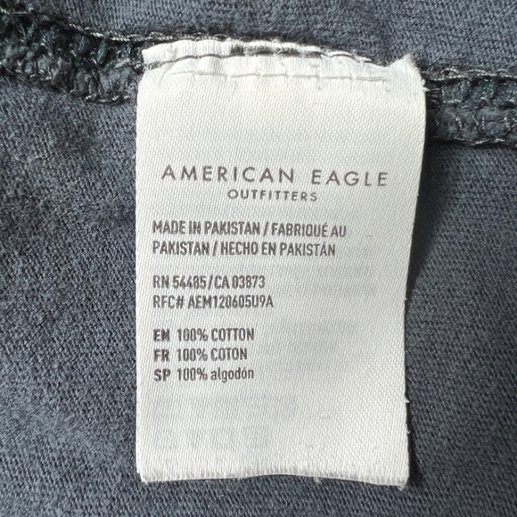 American Eagle Long sleeve T-shirt. Blue/Gray men’s M standard fit - Picture 4 of 4